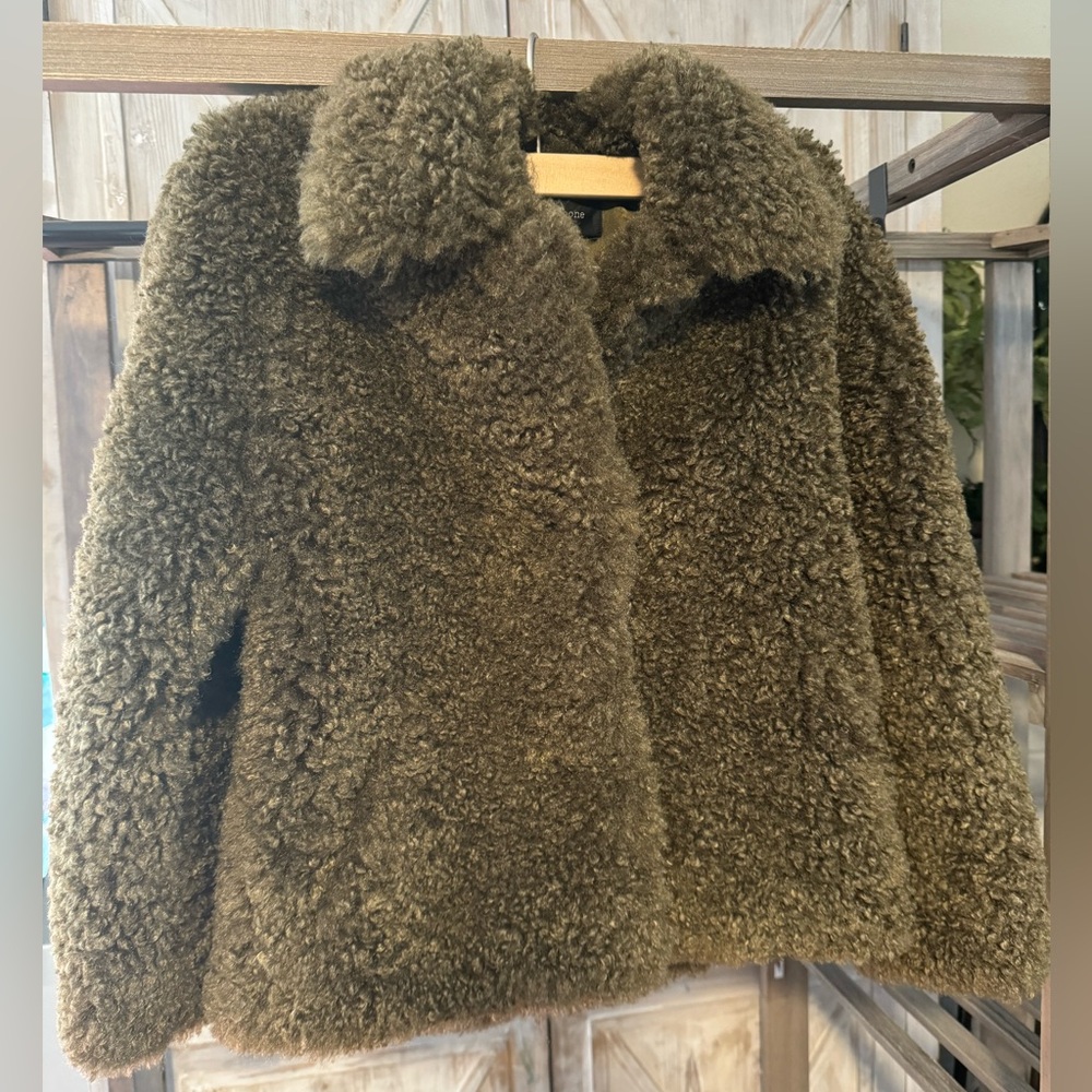 Rag and bone lamb fur jacket